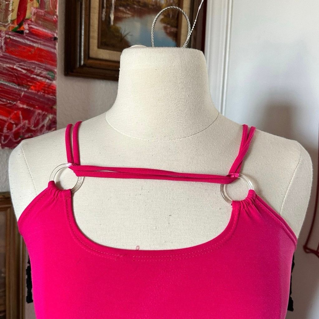 Other april usa hot pink tank top Size L / US 10 / IT 46 - 2 Thumbnail
