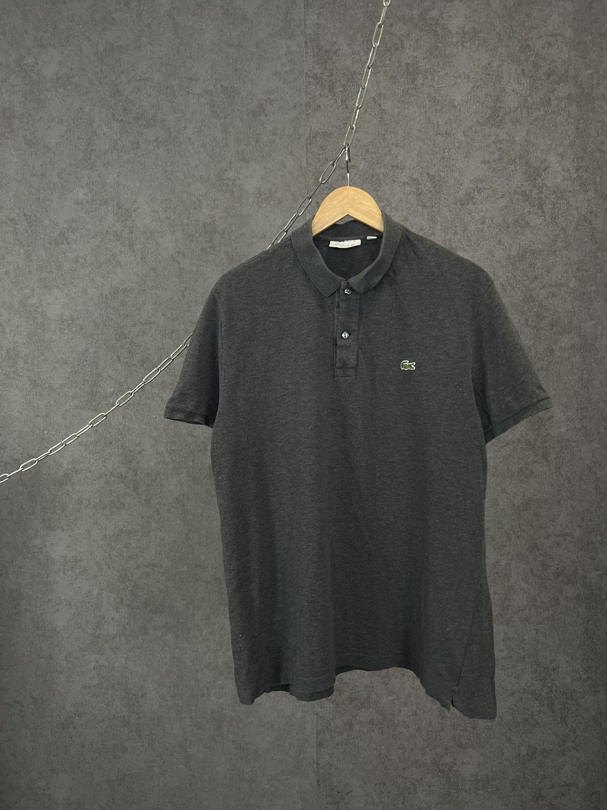 Lacoste Lacoste designer logo streetwear polo tee Size US XXL / EU 58 / 5 - 1 Thumbnail