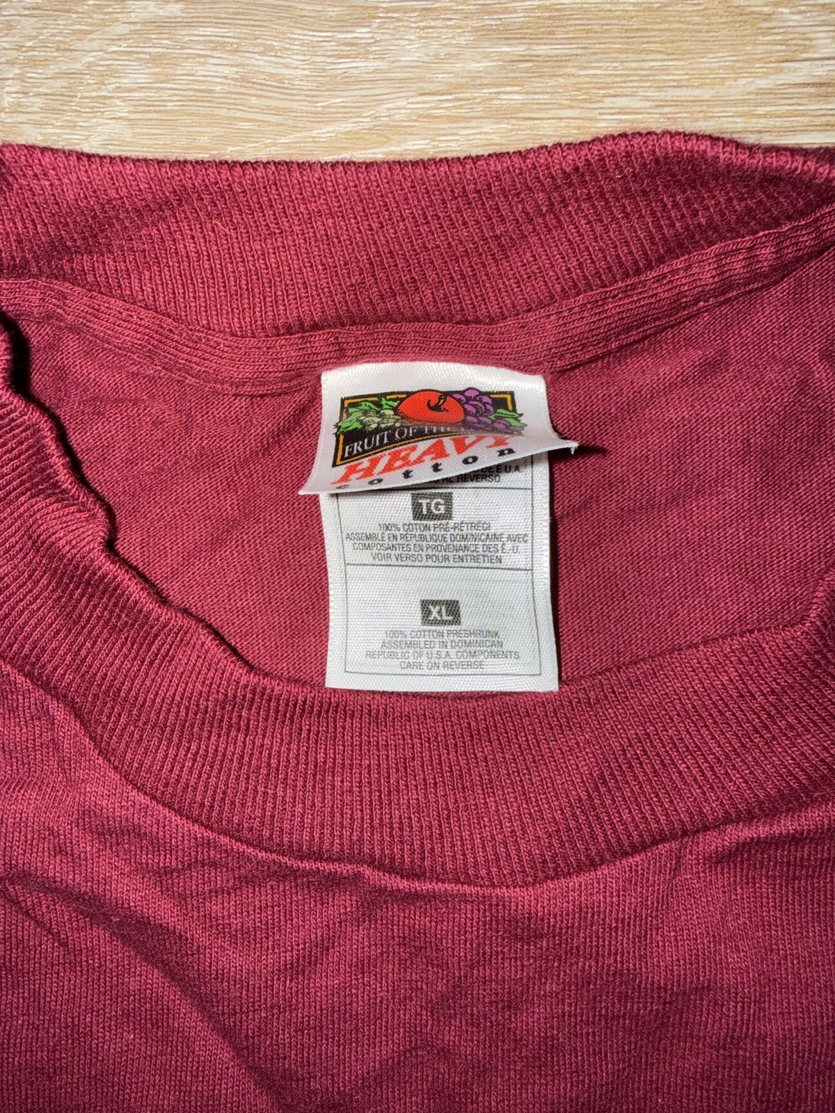 Fruit Of The Loom Vintage Someone From New Jersey Loves Me T-Shirt Size US XL / EU 56 / 4 - 4 Thumbnail
