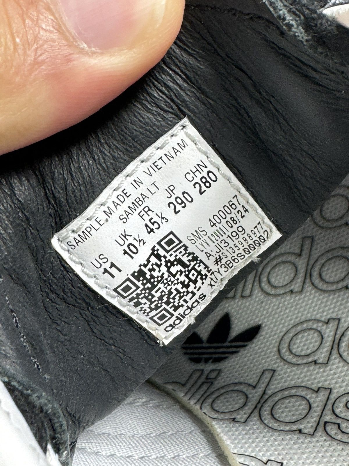 Adidas SAMPLE Adidas Originals Samba LT Cloud White Core Men's 11 Size US 11 / EU 44 - 7 Thumbnail