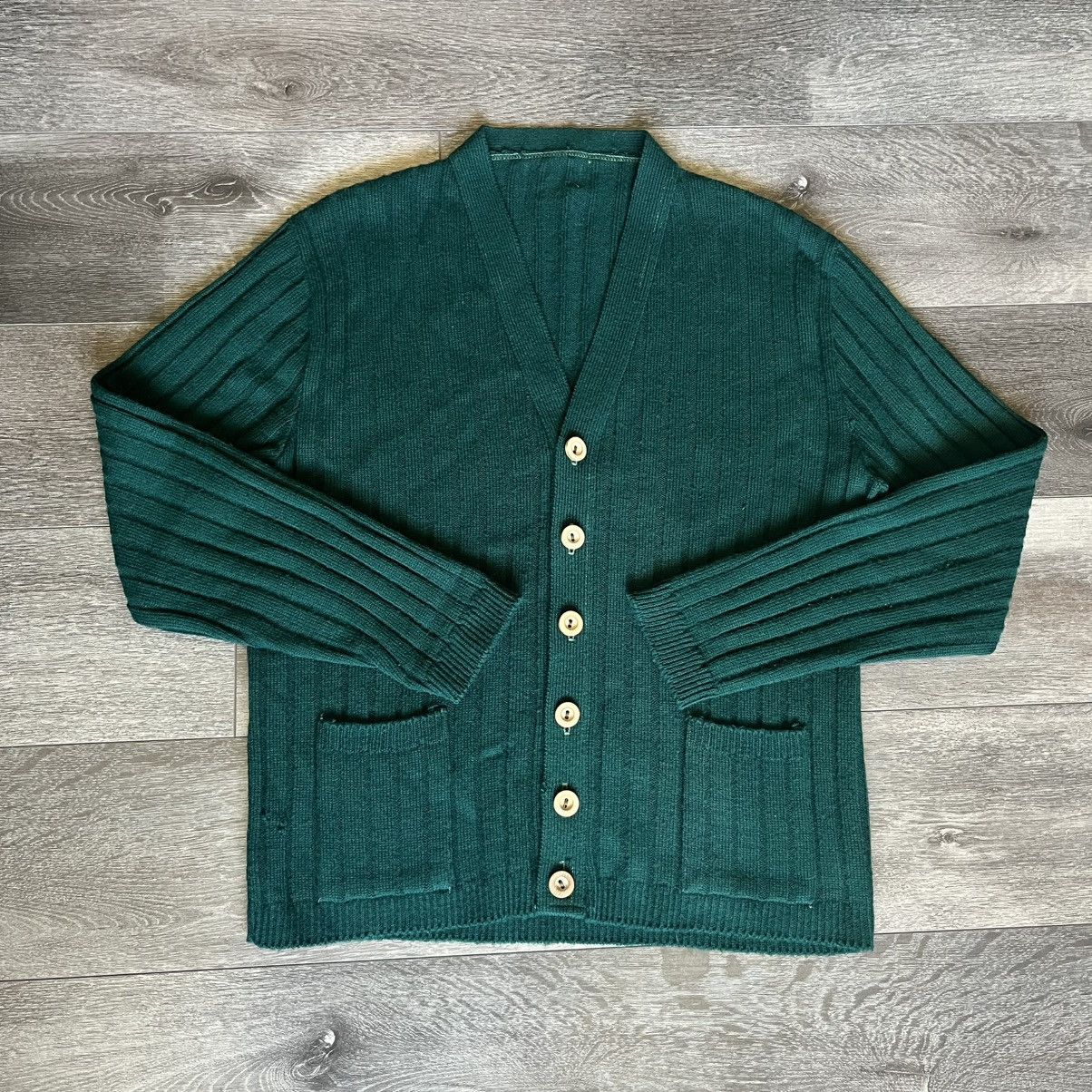 Vintage True Vintage 60s ILGWU Ladies Garment Workers Union Cardigan Size L / US 10 / IT 46 - 1 Thumbnail