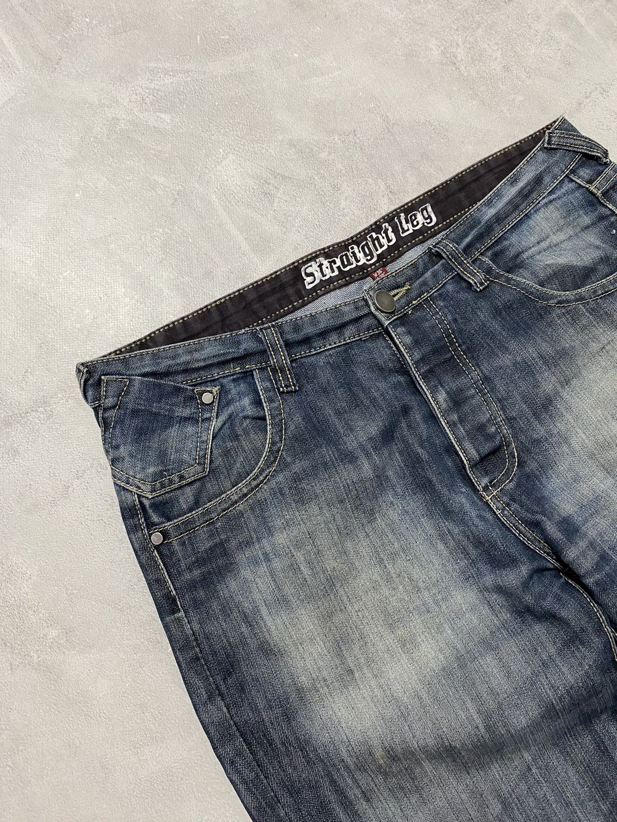 Hysteric Glamour × If Six Was Nine Vintage Pants Jeans Detroit Straight Baggy Retro Leg W36/L32 Size US 36 / EU 52 - 5 Thumbnail