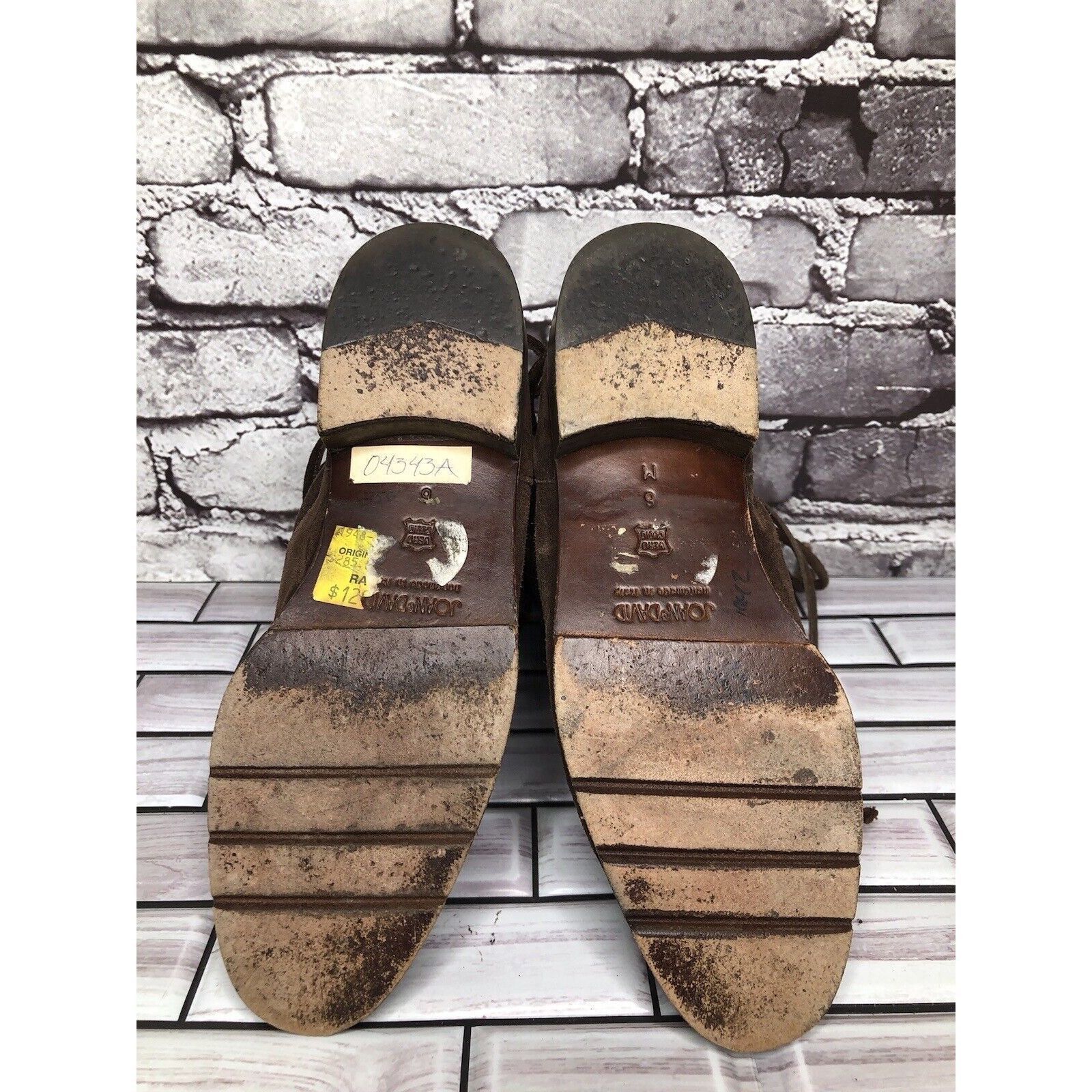 Other Joan & David Brown Suede Leather Back Lace Up Heels Boots Wo Size US 6 / IT 36 - 11 Thumbnail