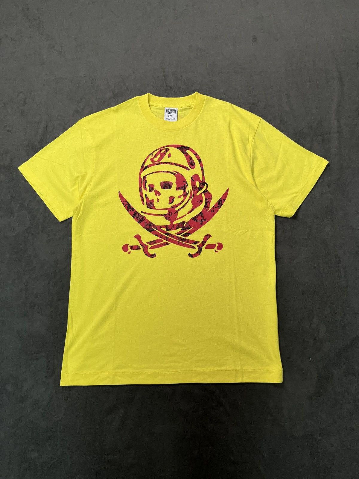 Billionaire Boys Club Rare Billionaire Boys Club BBC Pirates Print Yellow T-Shirt Size US L / EU 52-54 / 3 - 1 Thumbnail