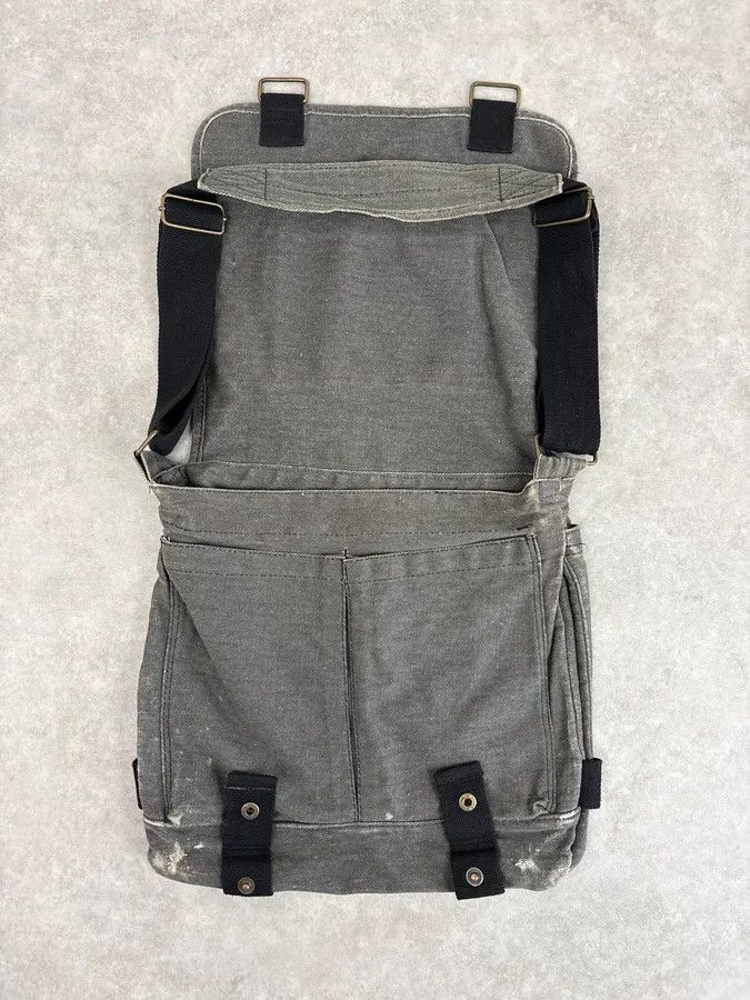 Vintage Vintage Grey Denim Sex Pistols Patch Messenger Bag Size ONE SIZE - 5 Thumbnail
