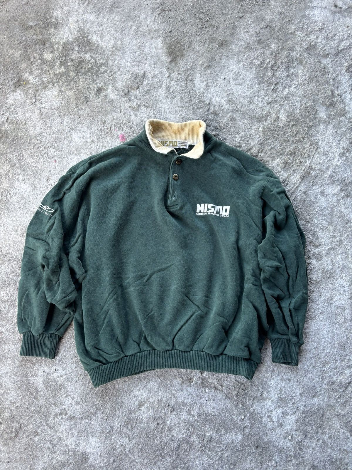 Vintage Vintage Nismo Nissan Racing Team Sweatshirt Size US L / EU 52-54 / 3 - 1 Thumbnail
