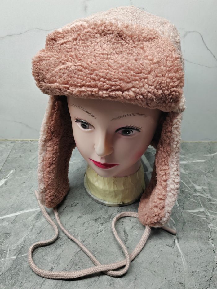If Six Was Nine Vintage GAP Y2k Fleece Earflap Cap Hat Size ONE SIZE - 1 Thumbnail