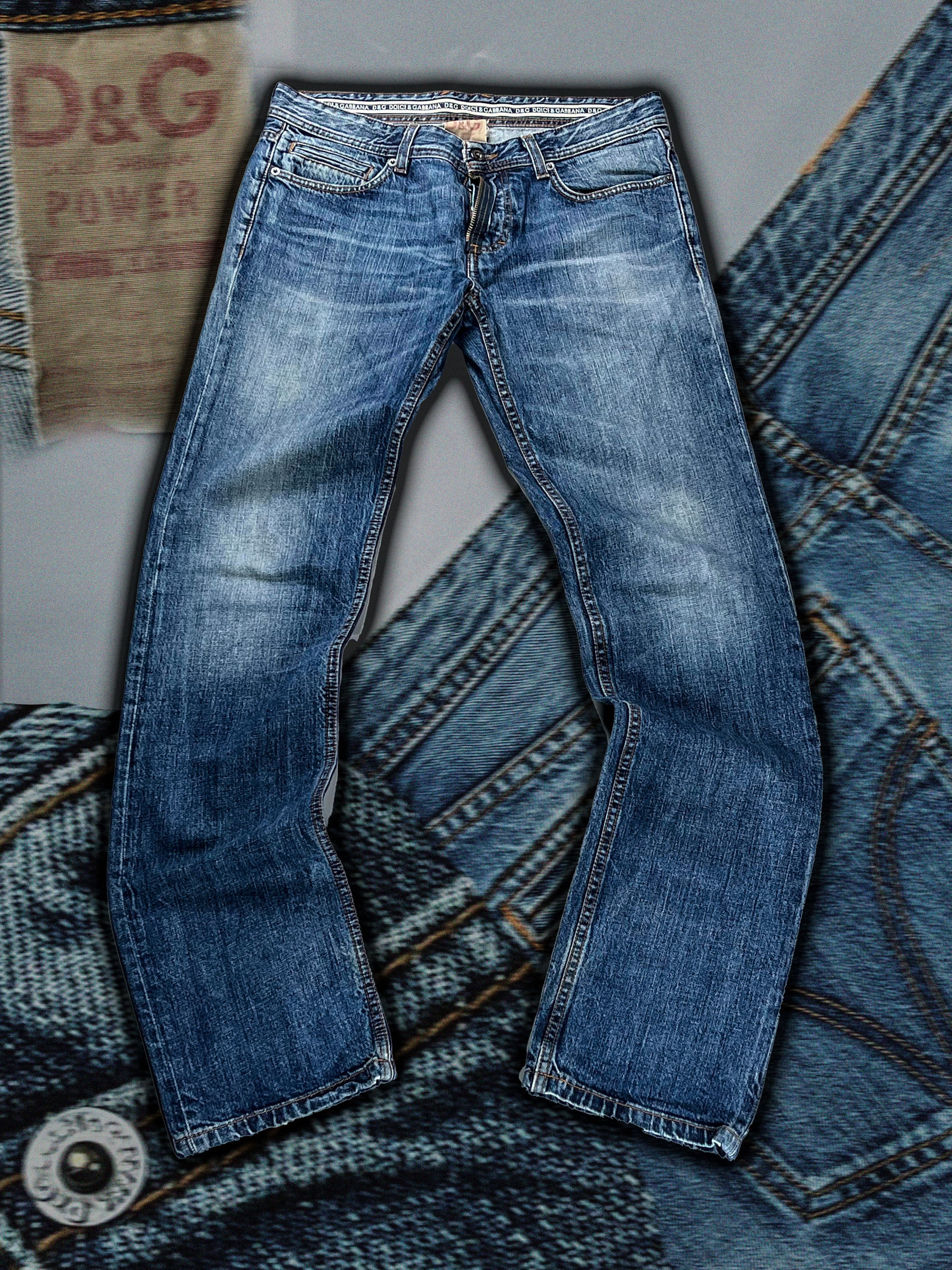 Dolce & Gabbana × Vintage Vintage Dolce & Gabbana Faded Jean Size US 33 - 1 Thumbnail