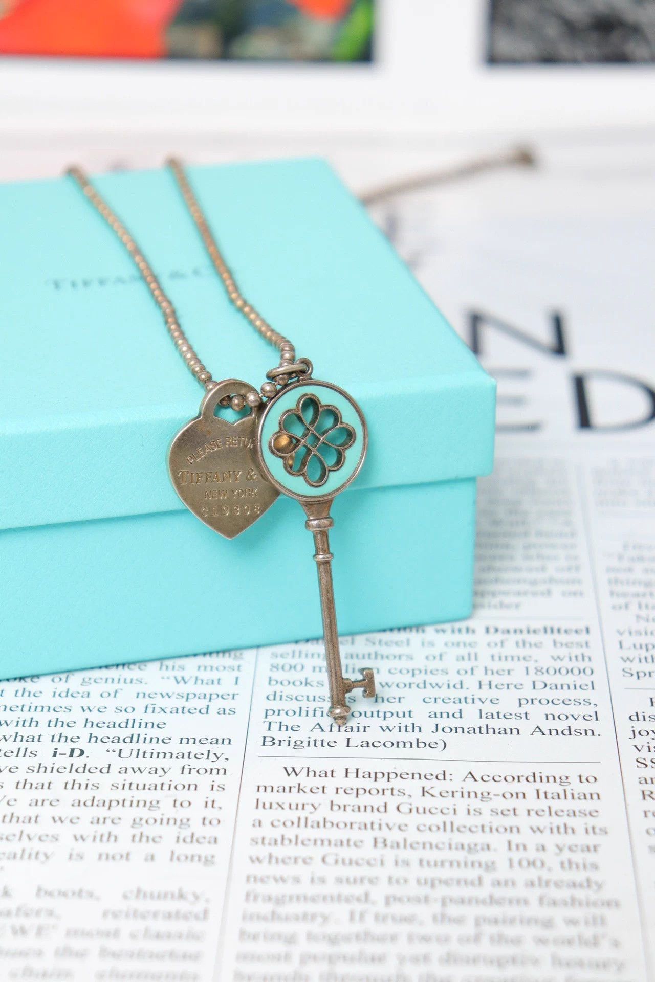 Tiffany & Co. Tiffany Heart Key Necklace 5.3/2x2.5/85.5 Size ONE SIZE - 4 Thumbnail