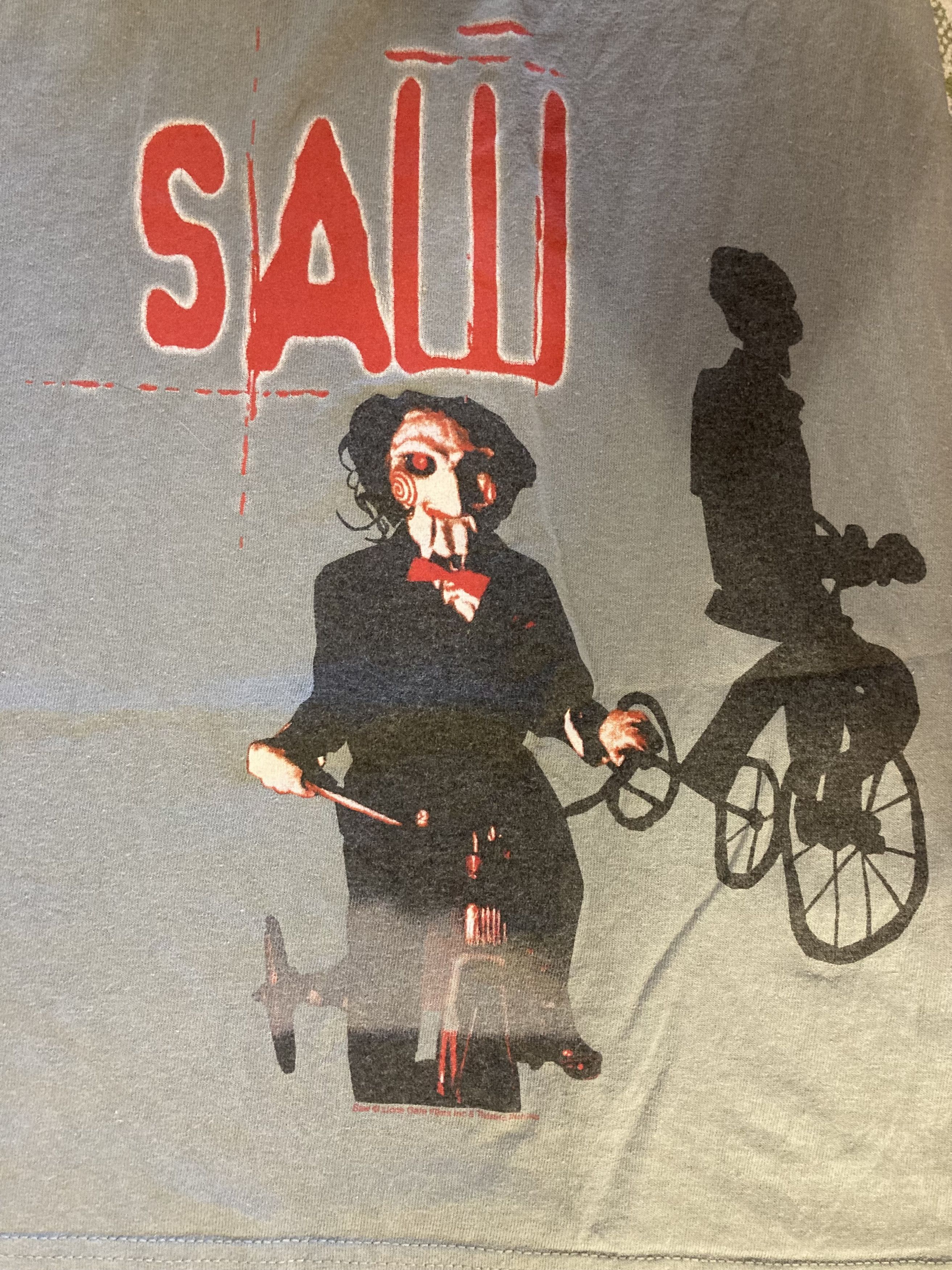 Vintage SAW x MovieT Vintage Lions Gate Films Inc &Twisted Pictures Size US M / EU 48-50 / 2 - 5 Thumbnail