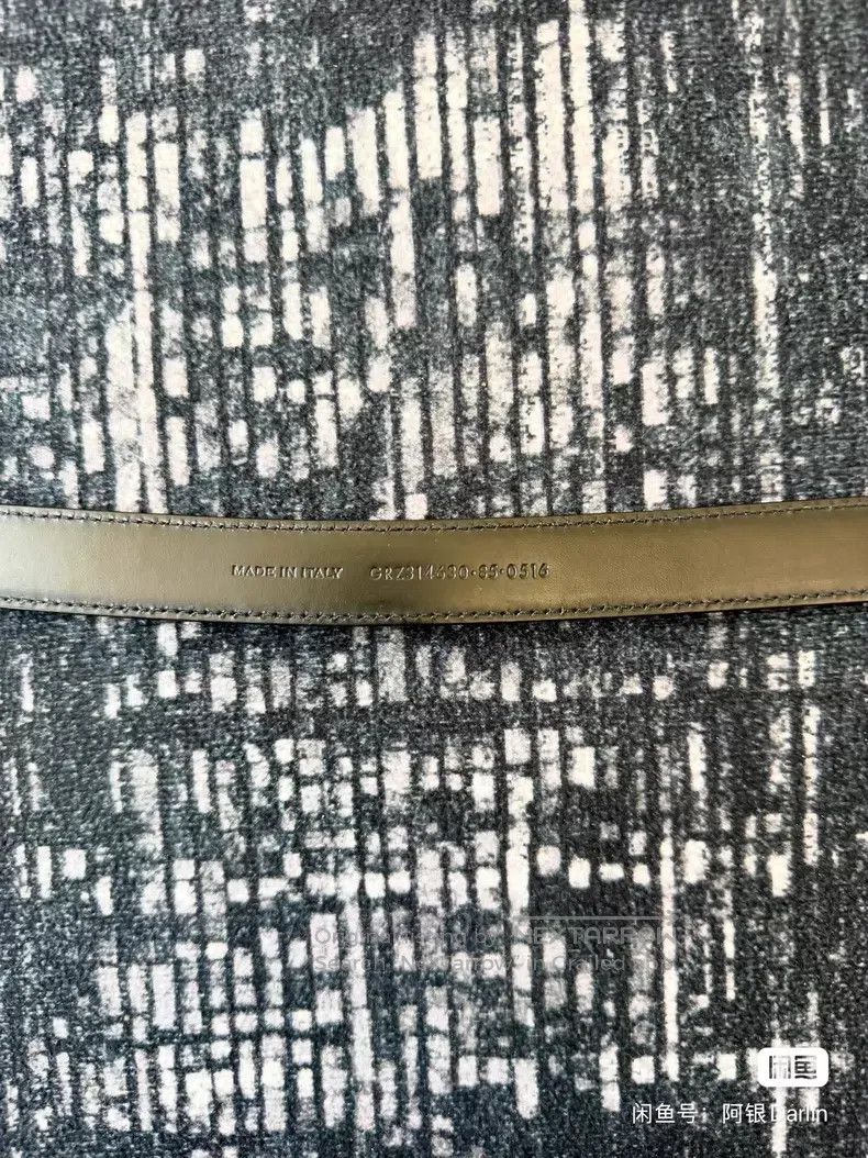 Saint Laurent Paris Saint Laurent Paris Black Three-Part Buckle Belt i Size ONE SIZE - 5 Thumbnail