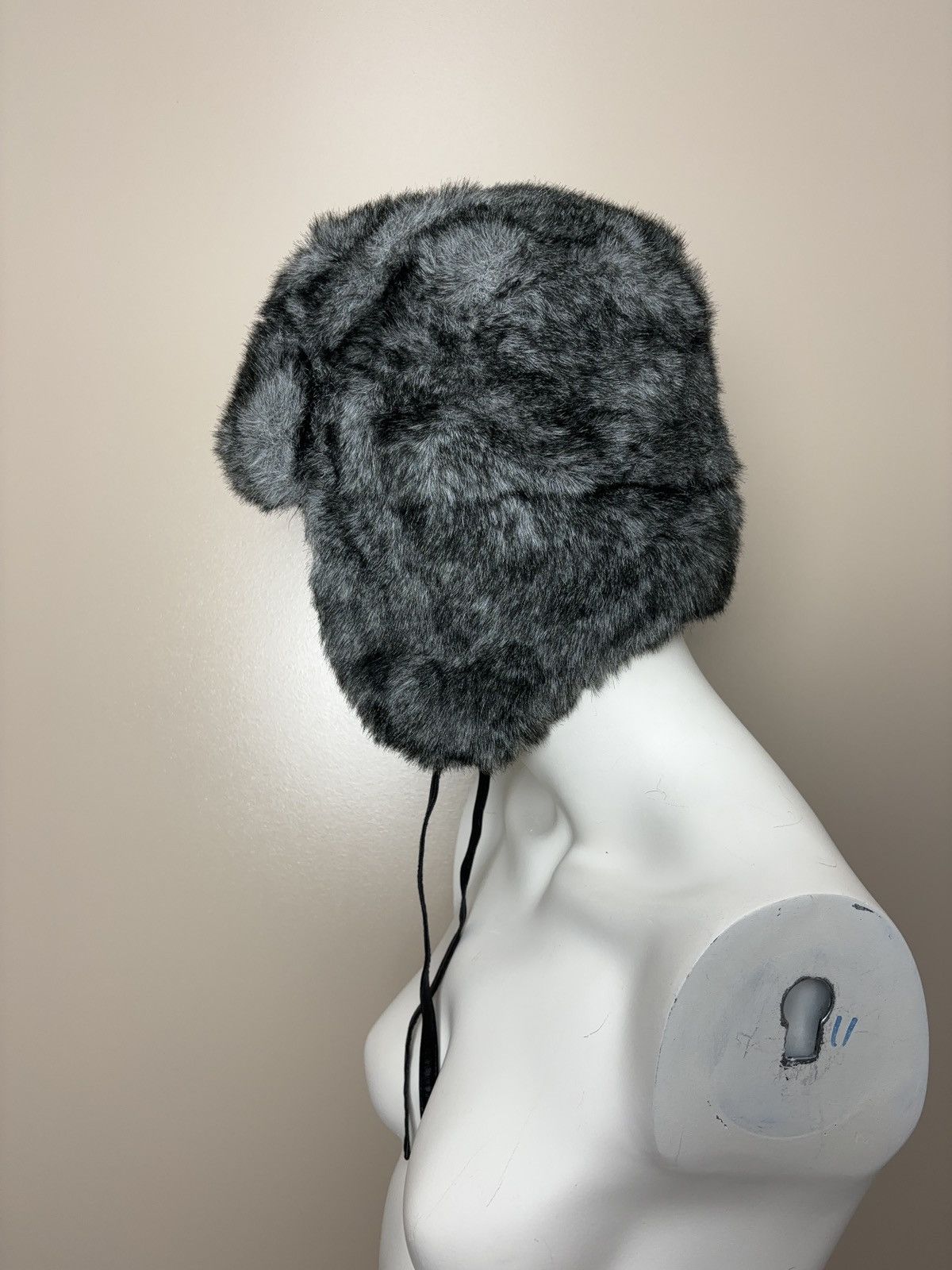 Vintage Fluffy ushanka faux fur vintage hat Size ONE SIZE - 4 Thumbnail