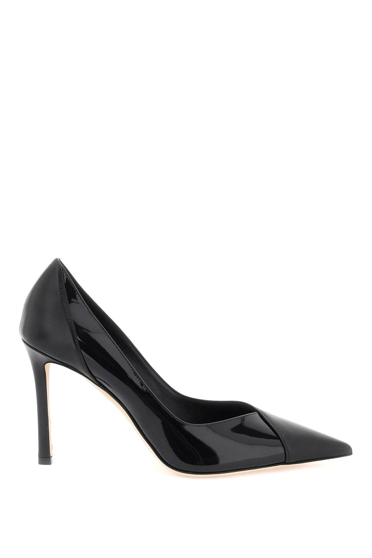image of Jimmy Choo Cass 95 Pumps Shoes in Black Black, Women's (Size 8)