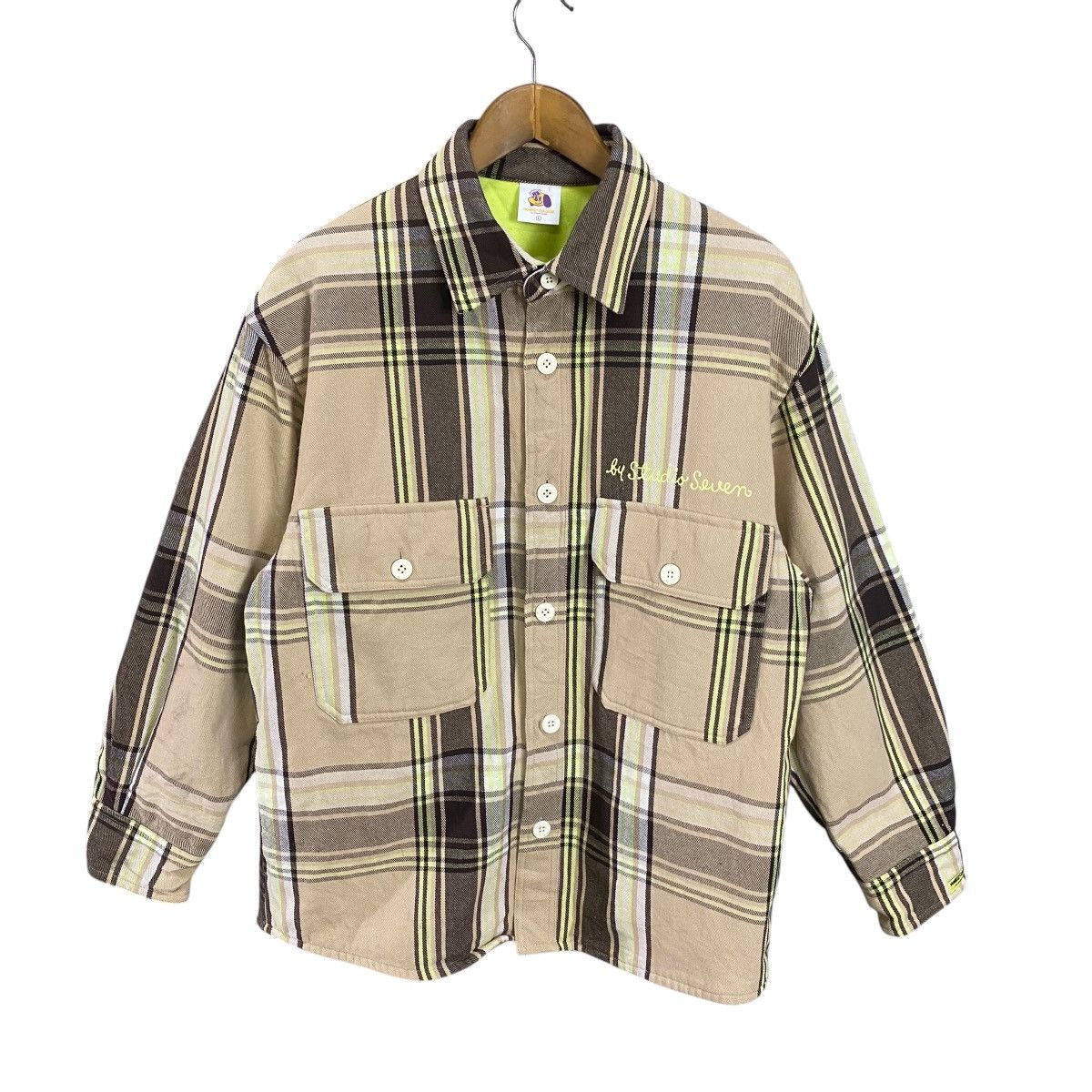 Japanese Brand × Studio Seven Honest College quilted flannel Size US L / EU 52-54 / 3 - 1 Thumbnail
