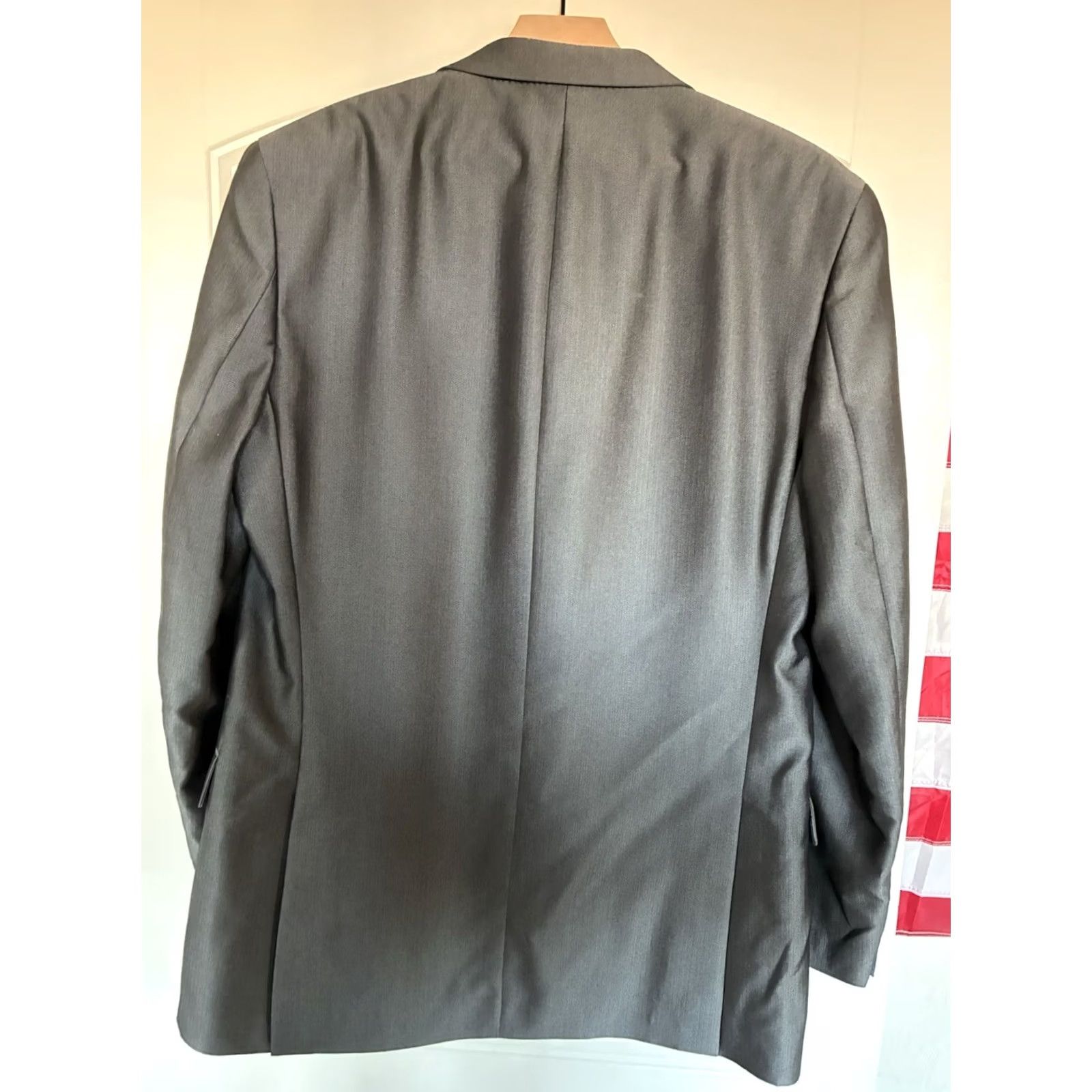 Apt. 9 apt. 9 suit jacket long 42 mens gray two-button formal coat 2 piece Size 42R - 8 Thumbnail
