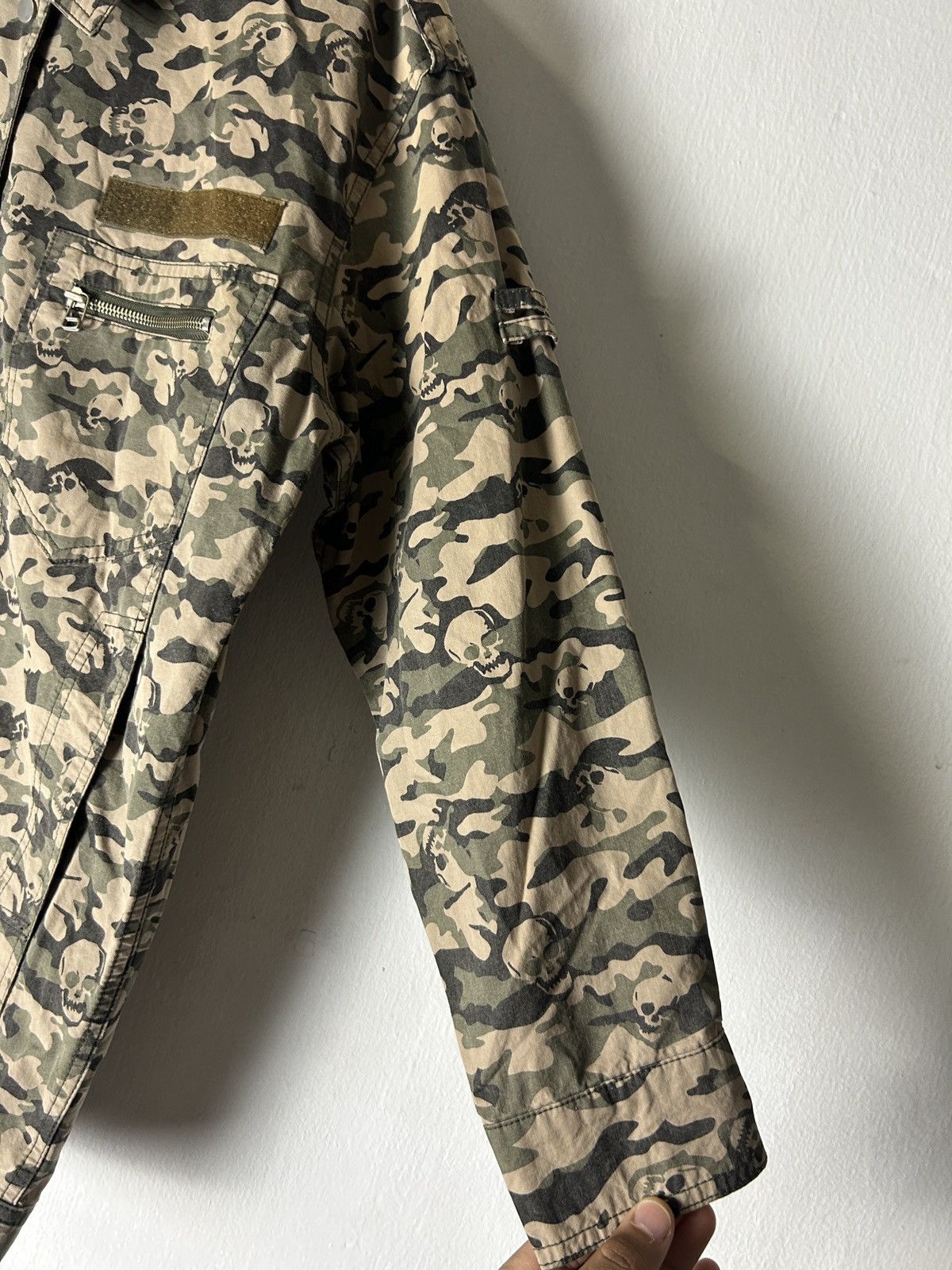 Codes Combine Codes Combine Skull Punk Design Army Jacket - number nine Size US L / EU 52-54 / 3 - 3 Thumbnail