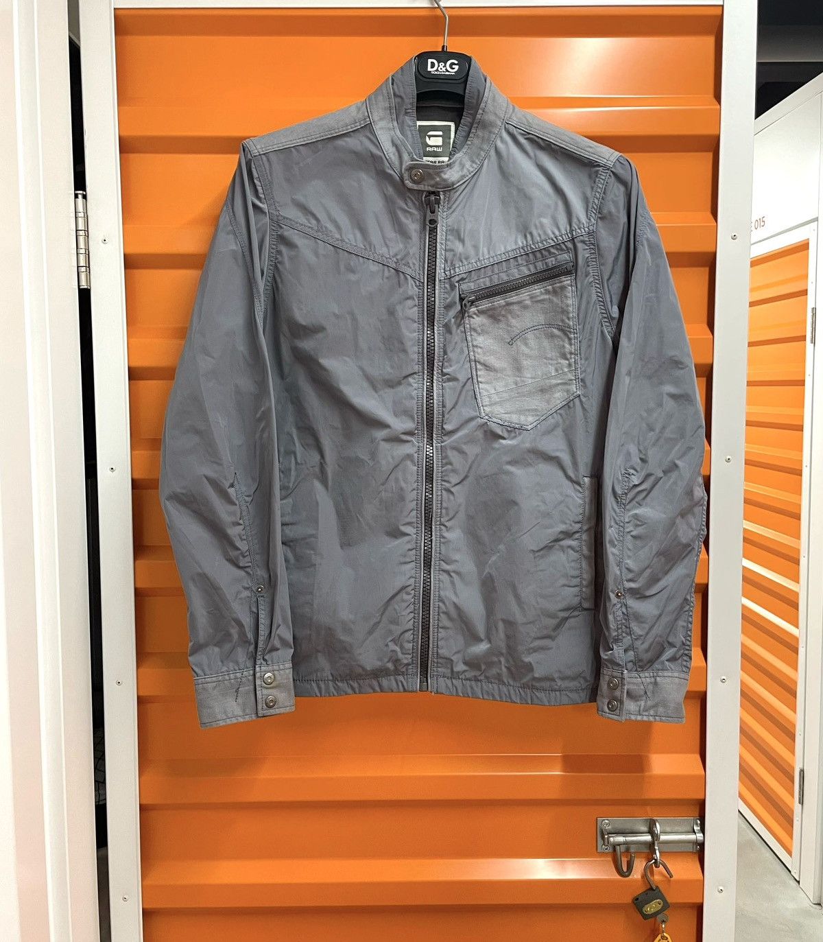 G-Star Vintage G Star Raw Arc Zip Overshirt Jacket Size US L / EU 52-54 / 3 - 1 Thumbnail