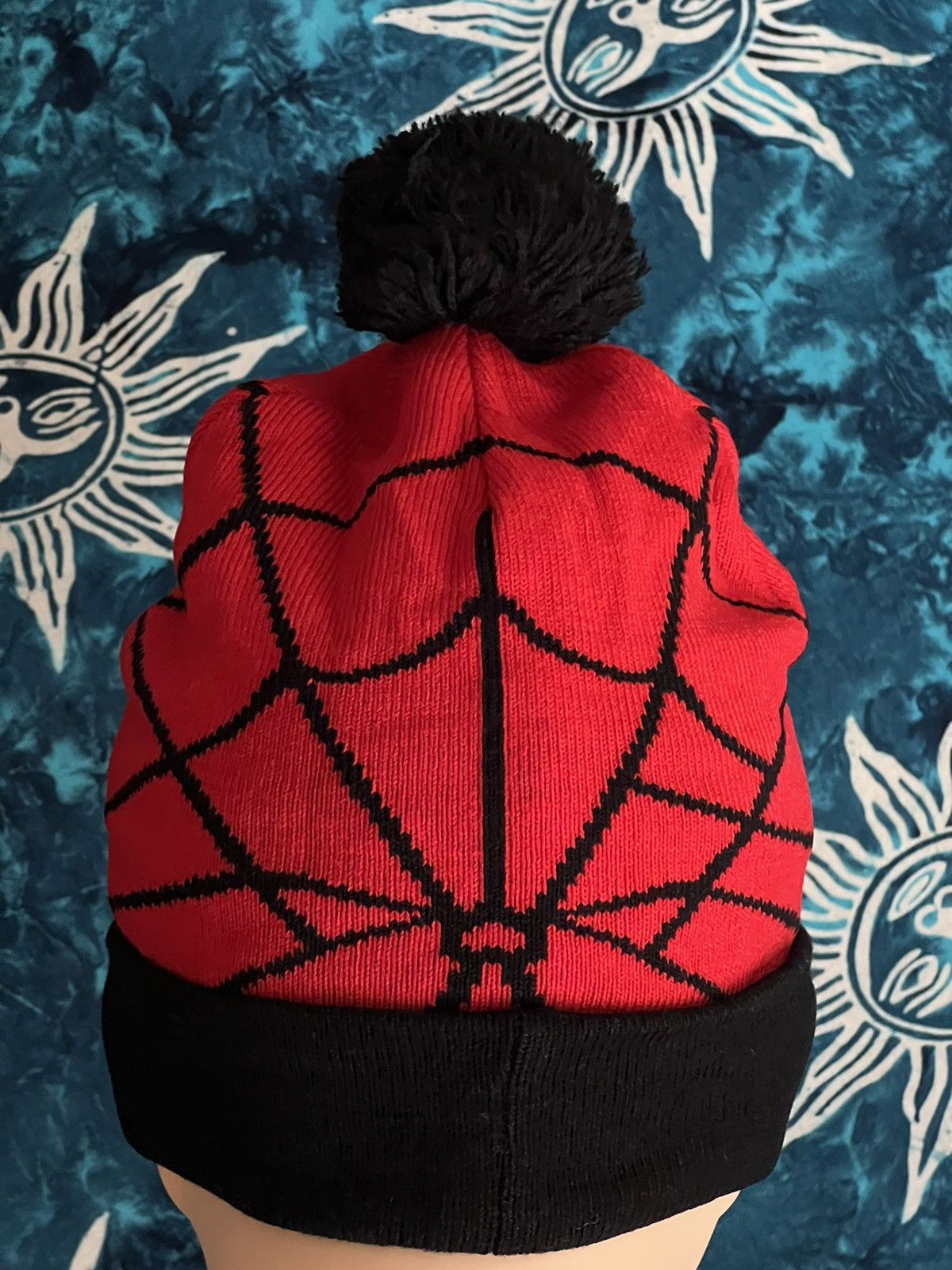 Hat Club Y2K Spider Man Hat beanie Big Logo Size ONE SIZE - 12 Thumbnail