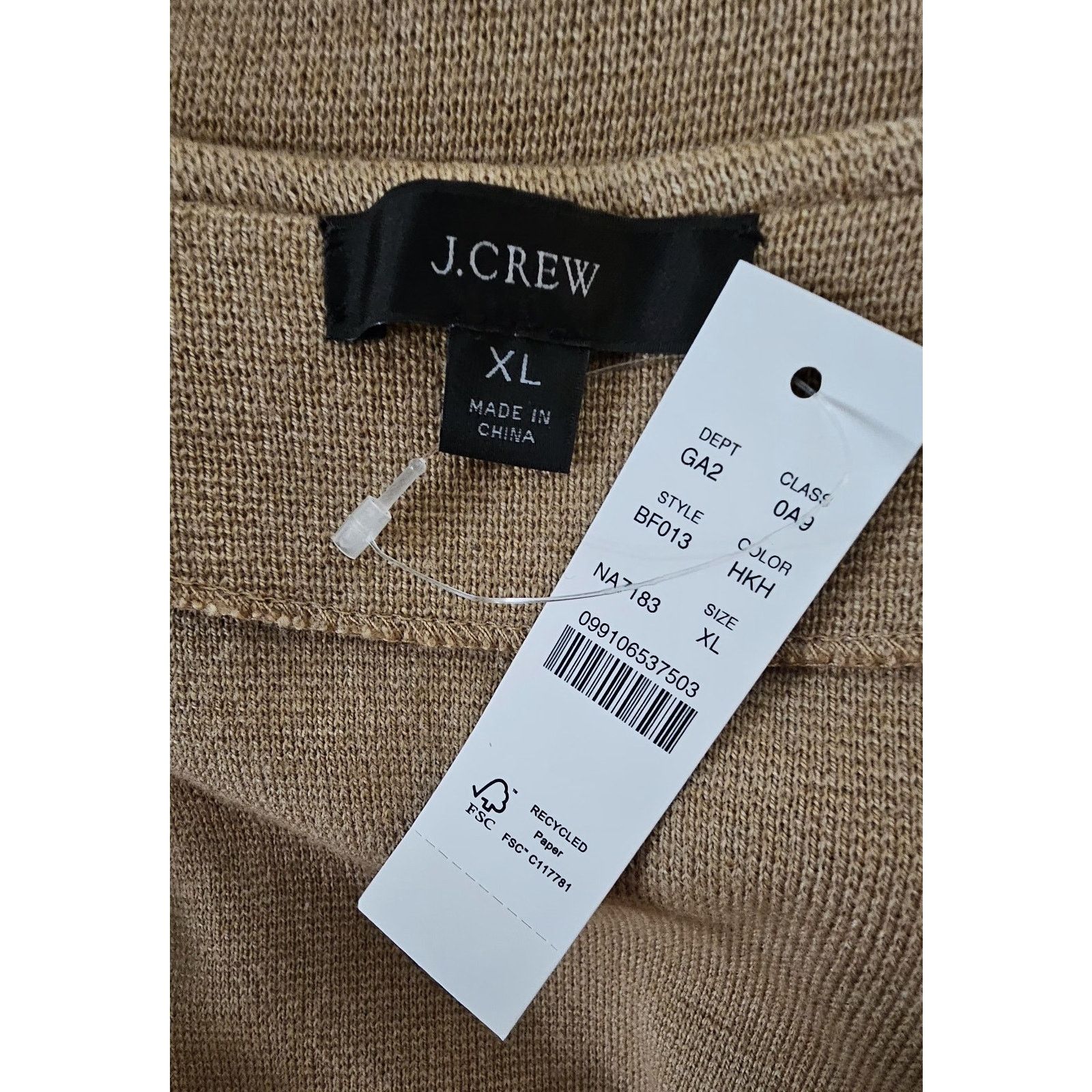 J.Crew J Crew Cecile Relaxed Knit Blazer One-Button Camel XL Size XL / US 12-14 / IT 48-50 - 5 Thumbnail