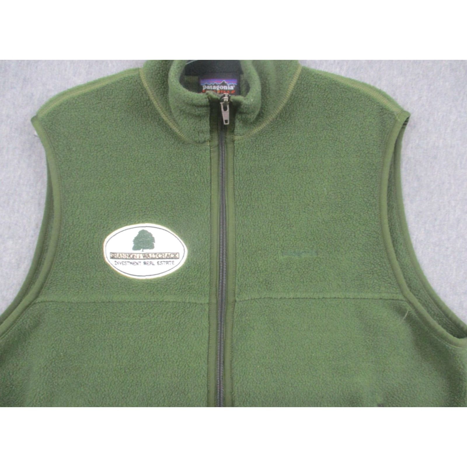 Patagonia Patagonia Synchilla Vest Mens Medium Green Full Zip Pockets Logo 25182F6 Size US M / EU 48-50 / 2 - 4 Thumbnail