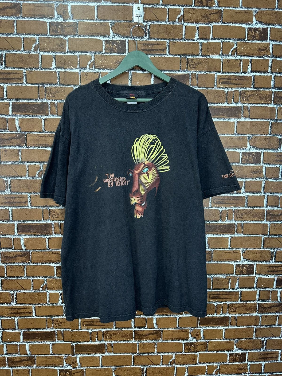 Disney Vintage Disney The Lion King Tshirt A1012 Size US XL / EU 56 / 4 - 1 Thumbnail