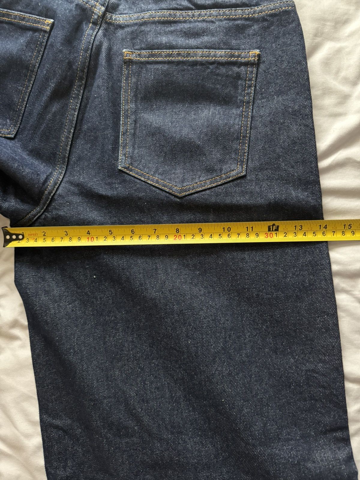 Pearled Ivory Pearled Ivory 1211 ‘Raw Indigo’ Denim Size US 32 / EU 48 - 8 Thumbnail