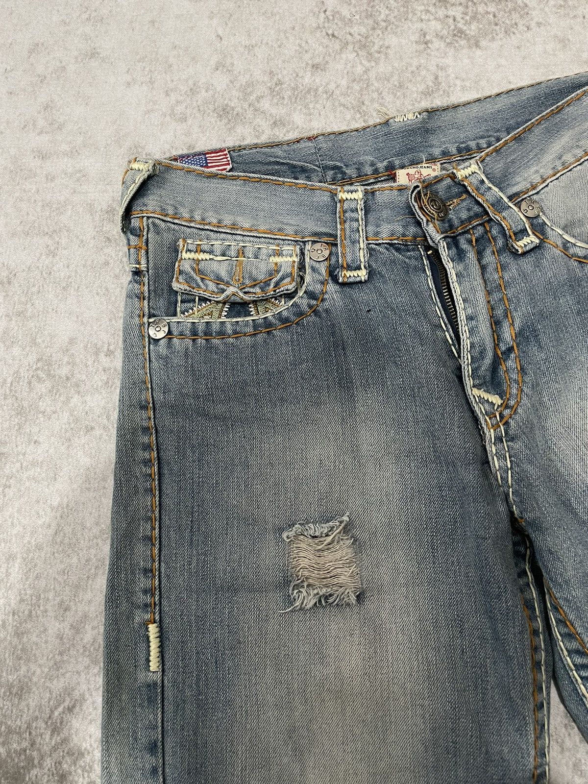 Hysteric Glamour × If Six Was Nine × Le Grande Bleu (L.G.B.) 2000s true religion japan jorts Denim y2k style Size US 31 - 6 Thumbnail