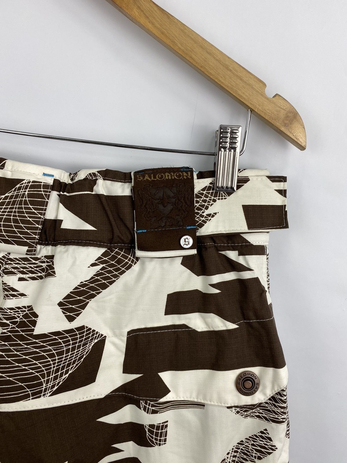 Salomon 🎿 Salomon Ski track Camo Pants Y2K Size US 34 / EU 50 - 13 Thumbnail