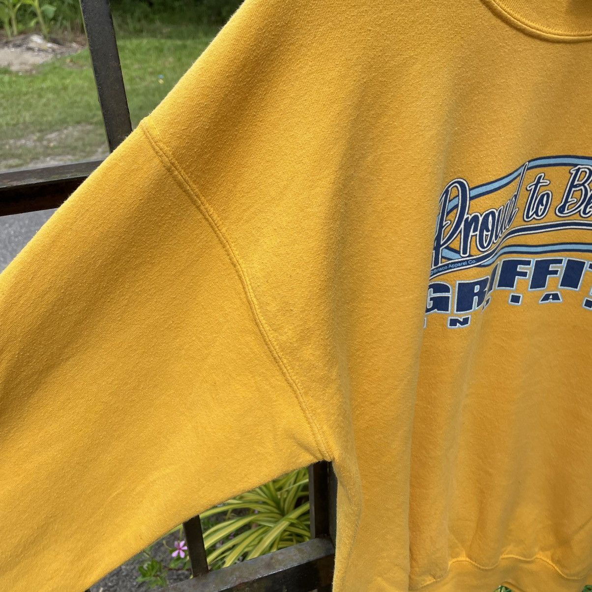 Gildan × Vintage 🔥Vintage Griffith Indiana Big Logo Spellout Sweatshirts Size US M / EU 48-50 / 2 - 7 Thumbnail