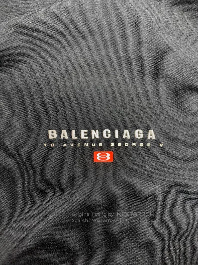 Balenciaga Balenciaga Solid Color Plaid Collar Long Sleeve Polo Shirt Size US M / EU 48-50 / 2 - 3 Thumbnail