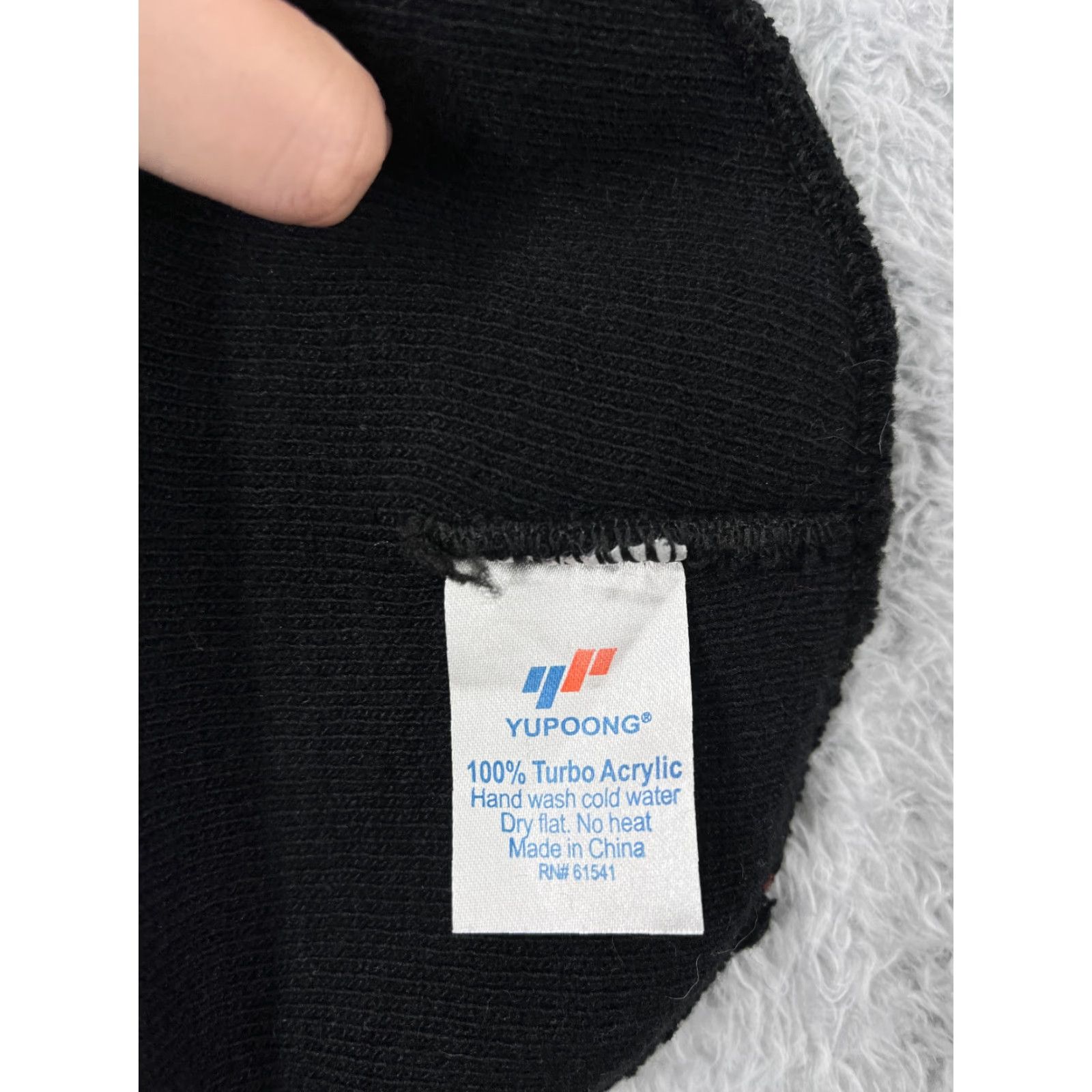 Vintage VINTAGE Mizzou NROTC Beanie Toque Adult One Size Black Knit 100% Turbo Acyrlic Yupoong Size ONE SIZE - 6 Thumbnail