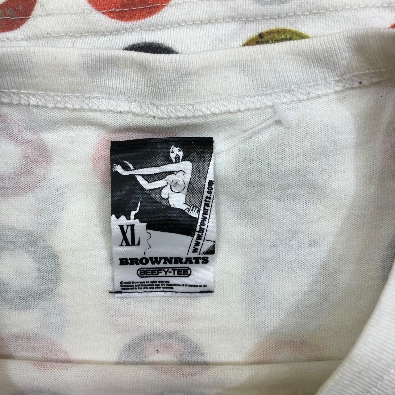 Other BROWNRATS JAPAN Streetwear OG Vinyl Logo Skate Tee Shirt Size US XL / EU 56 / 4 - 5 Thumbnail