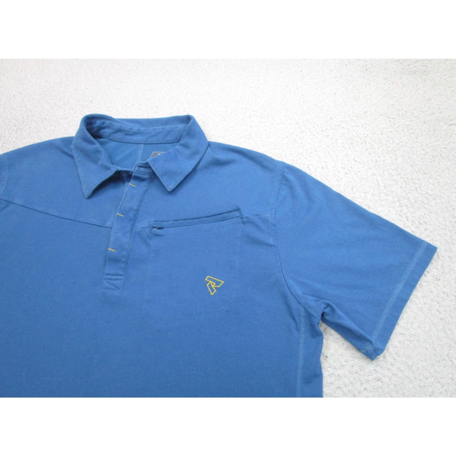 Eddie Bauer Eddie Bauer First Ascent Polo Shirt Mens L Blue Performance Pocket Casual Shirt Size US L / EU 52-54 / 3 - 2 Thumbnail