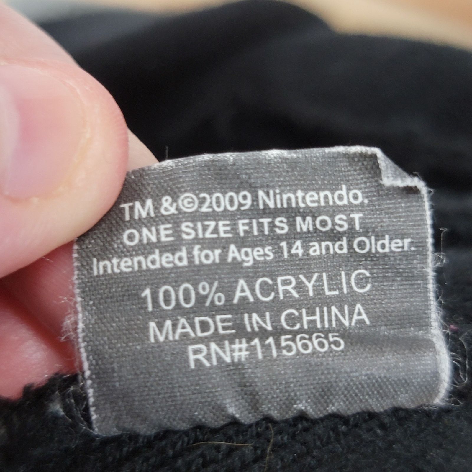 Other Super Mario Knit Beanie - OSFM (14 Yrs +) Size ONE SIZE - 7 Thumbnail