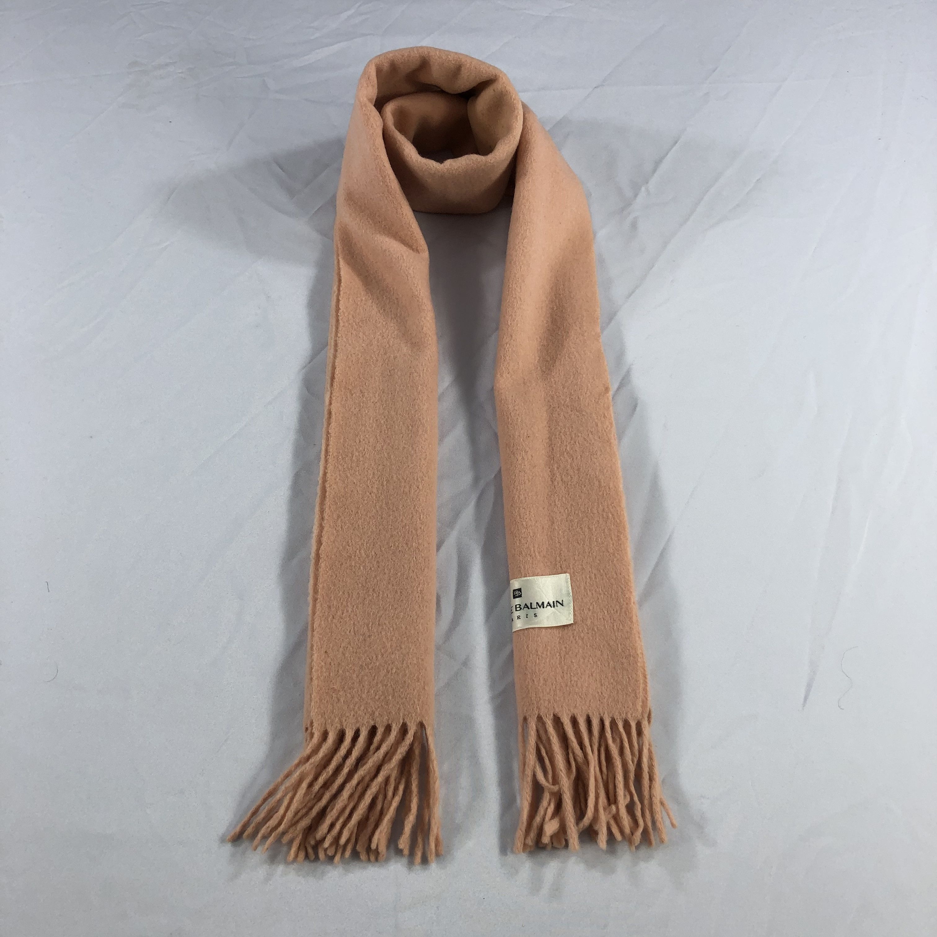 Pierre Balmain Pierre Balmain Wool Scarf Muffler V1029 Size ONE SIZE - 1 Thumbnail