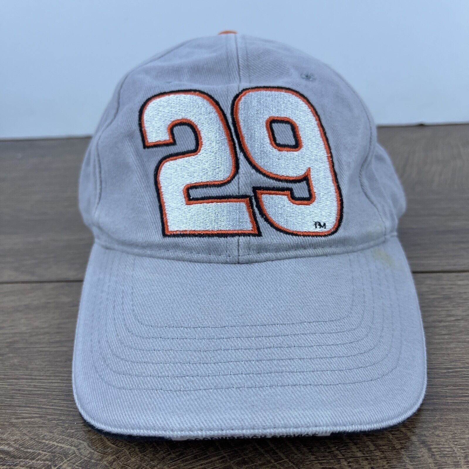 Other Kevin Harvick 29 Hat NASCAR Racing Gray Hat Adjustable Gray Size ONE SIZE - 3 Thumbnail
