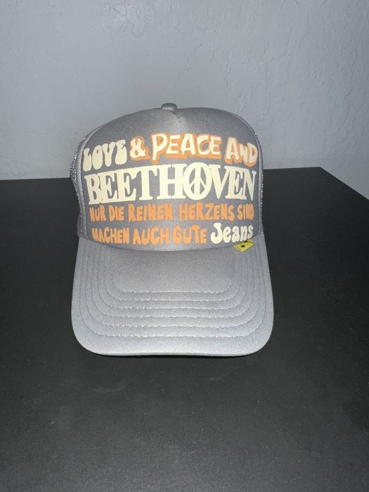 Kapital Beethoven love and peace trucker hat | Grailed