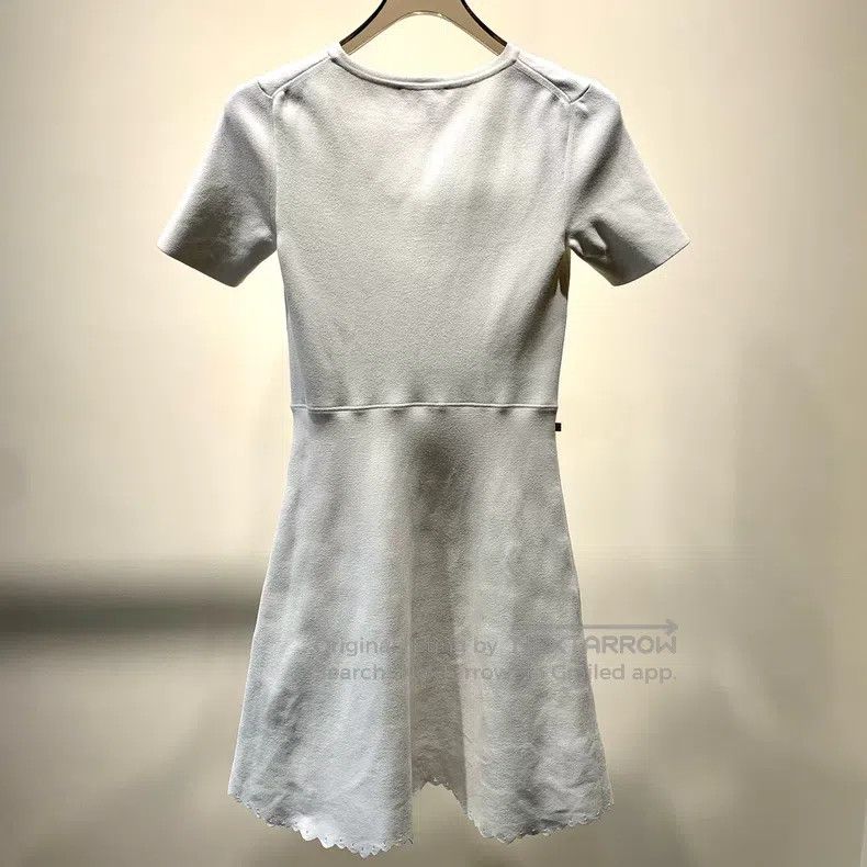 Louis Vuitton Louis Vuitton Solid color dress Size S / US 4 / IT 40 - 2 Thumbnail