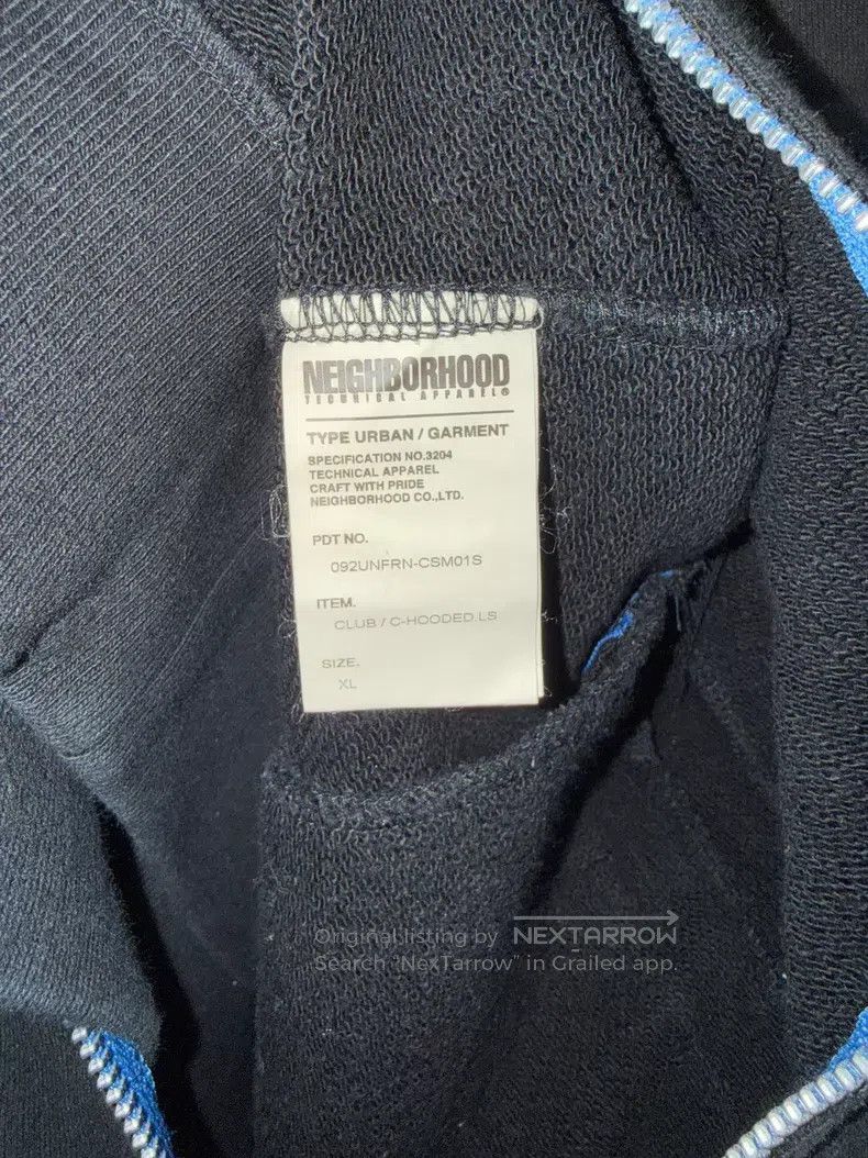 Neighborhood Neighborhood Biker Style Embroidered Hoodie Size US XL / EU 56 / 4 - 3 Thumbnail