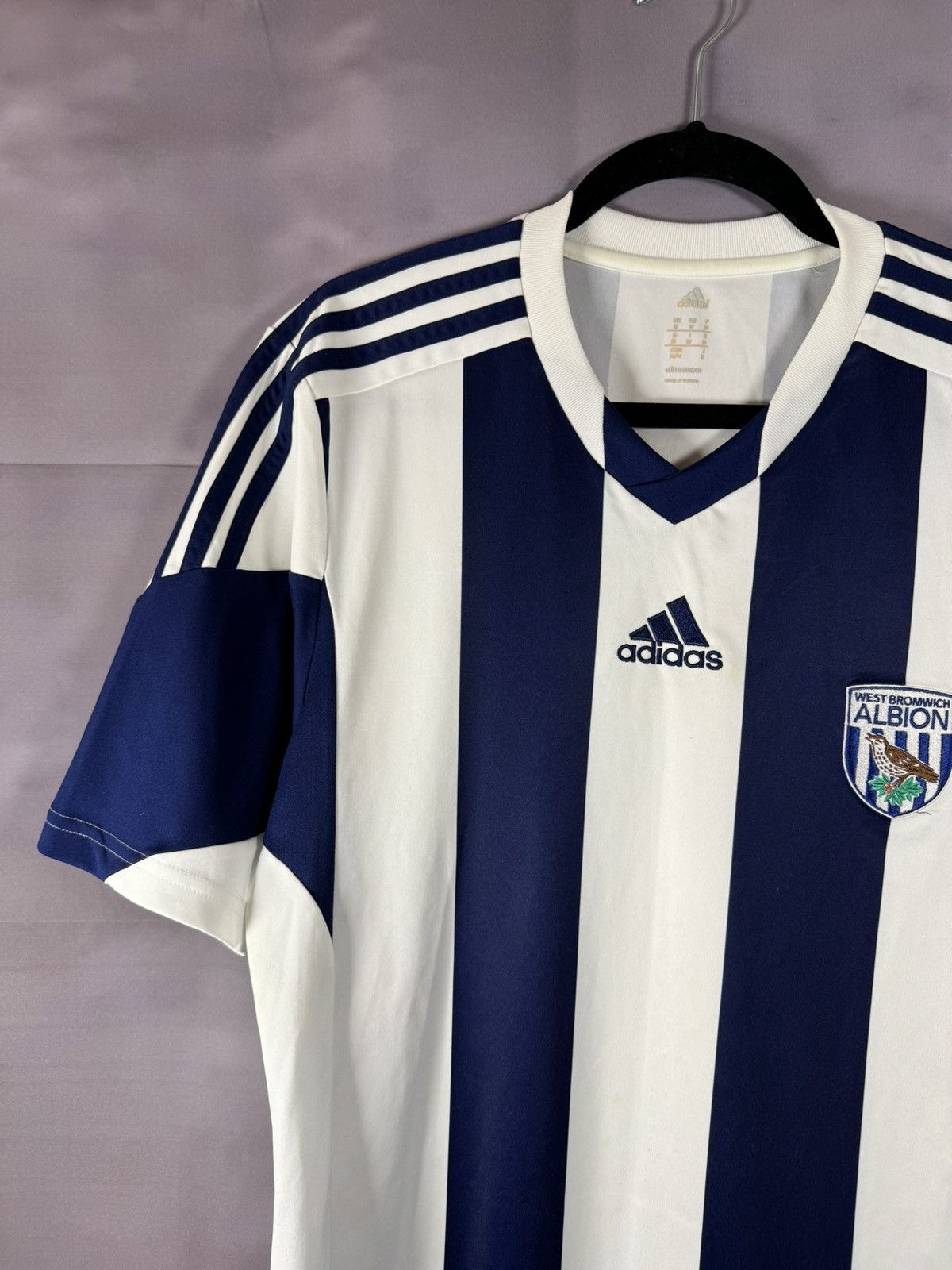 Adidas × Vintage Vintage West Bromwich Albion 2013/14 Adidas Jersey Blokcore Size US M / EU 48-50 / 2 - 5 Thumbnail