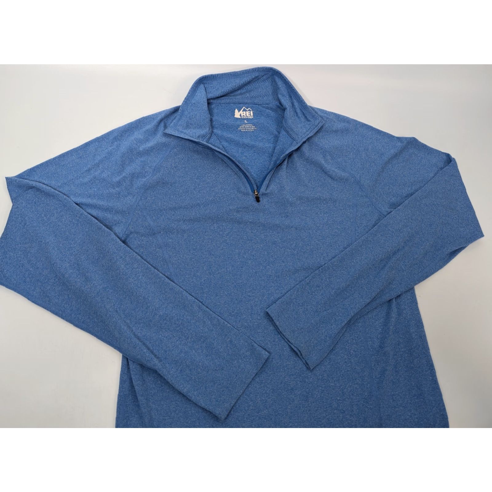 Vintage REI Co-Op Pullover Mens Small Blue 1/4 Zip Tech Shirt Stretch Wicking Size US S / EU 44-46 / 1 - 2 Thumbnail