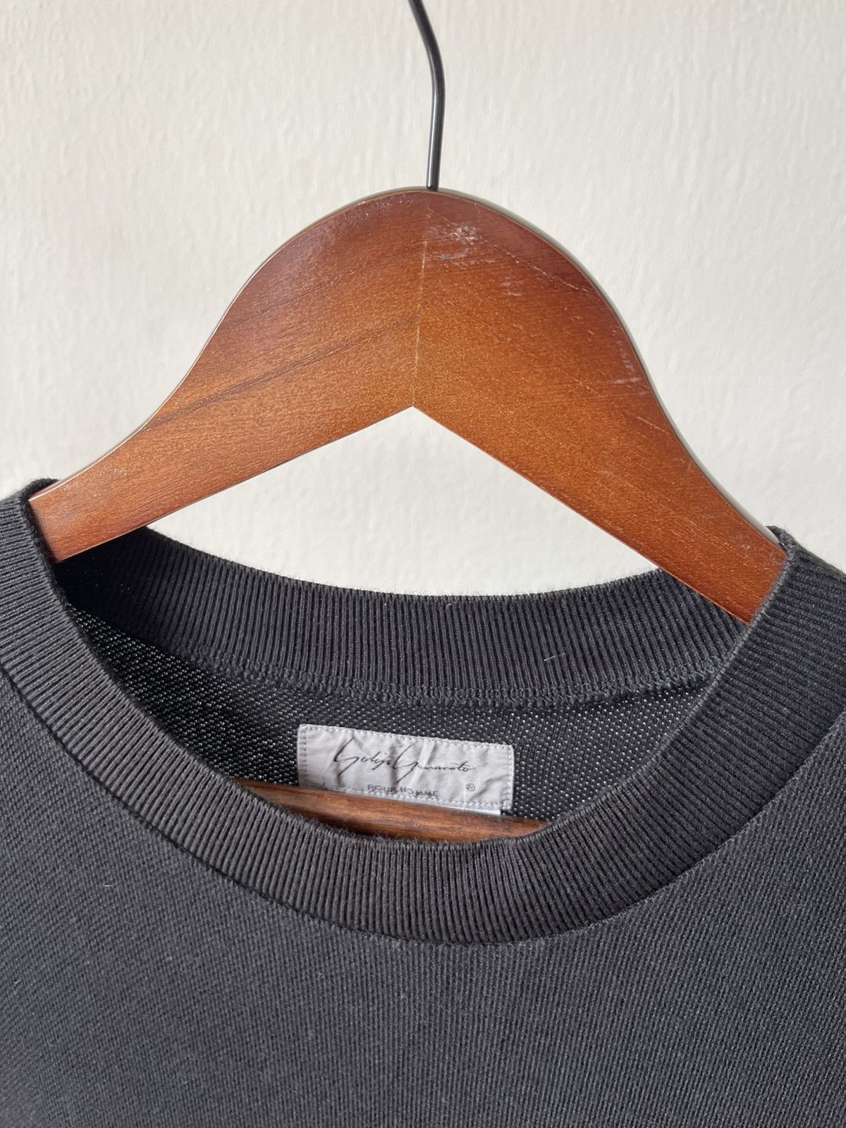 Yohji Yamamoto 80s Yohji Yamamoto Pour Homme Tee Size US XL / EU 56 / 4 - 8 Thumbnail