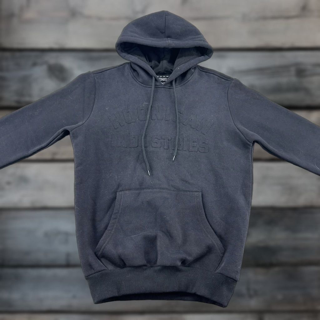 Industrie Hoonigan Hoodie Mens M Black Pullover Cars Drifting Cotton Fleece Logo Heavyweight Hooded Winter Fall Regular Mens Size US M / EU 48-50 / 2 - 1 Thumbnail