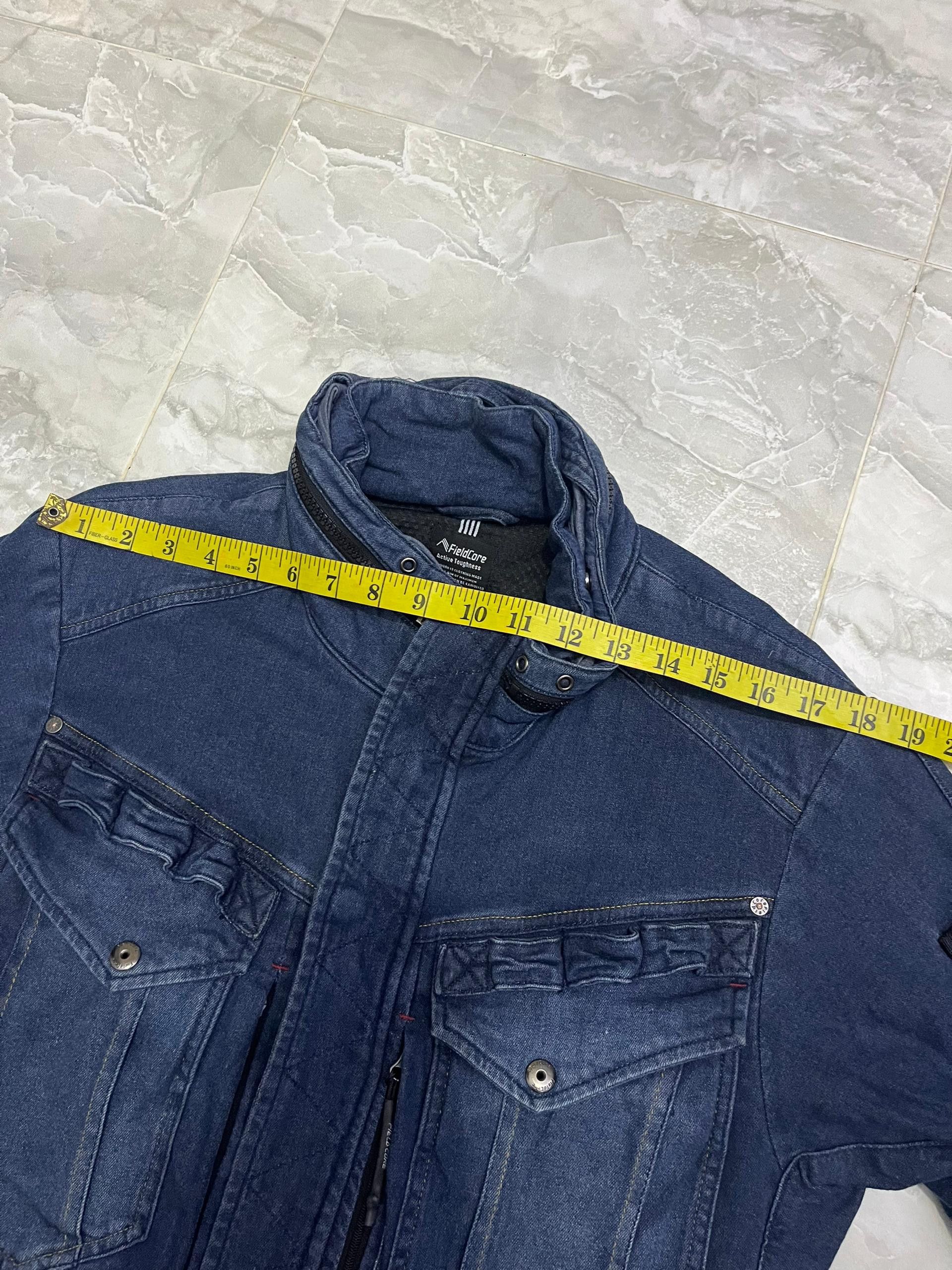 Japanese Brand FieldCore Active Toughness Denim Jacket Size US M / EU 48-50 / 2 - 23 Thumbnail