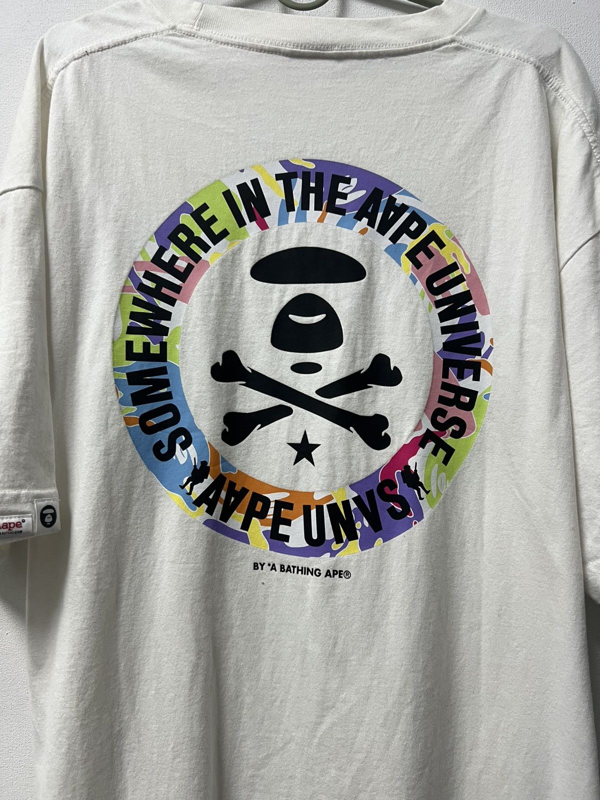 Aape Aape Bape circle logo t-shirt tee big logo Size US XL / EU 56 / 4 - 13 Thumbnail