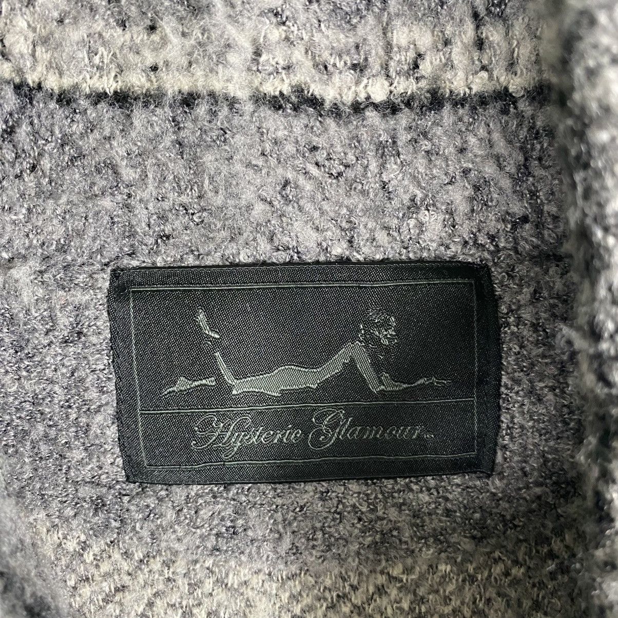 Hysteric Glamour × Japanese Brand Vintage Hysteric Glamour Aztec Native Cardigan Fleece F Size Size ONE SIZE - 6 Thumbnail