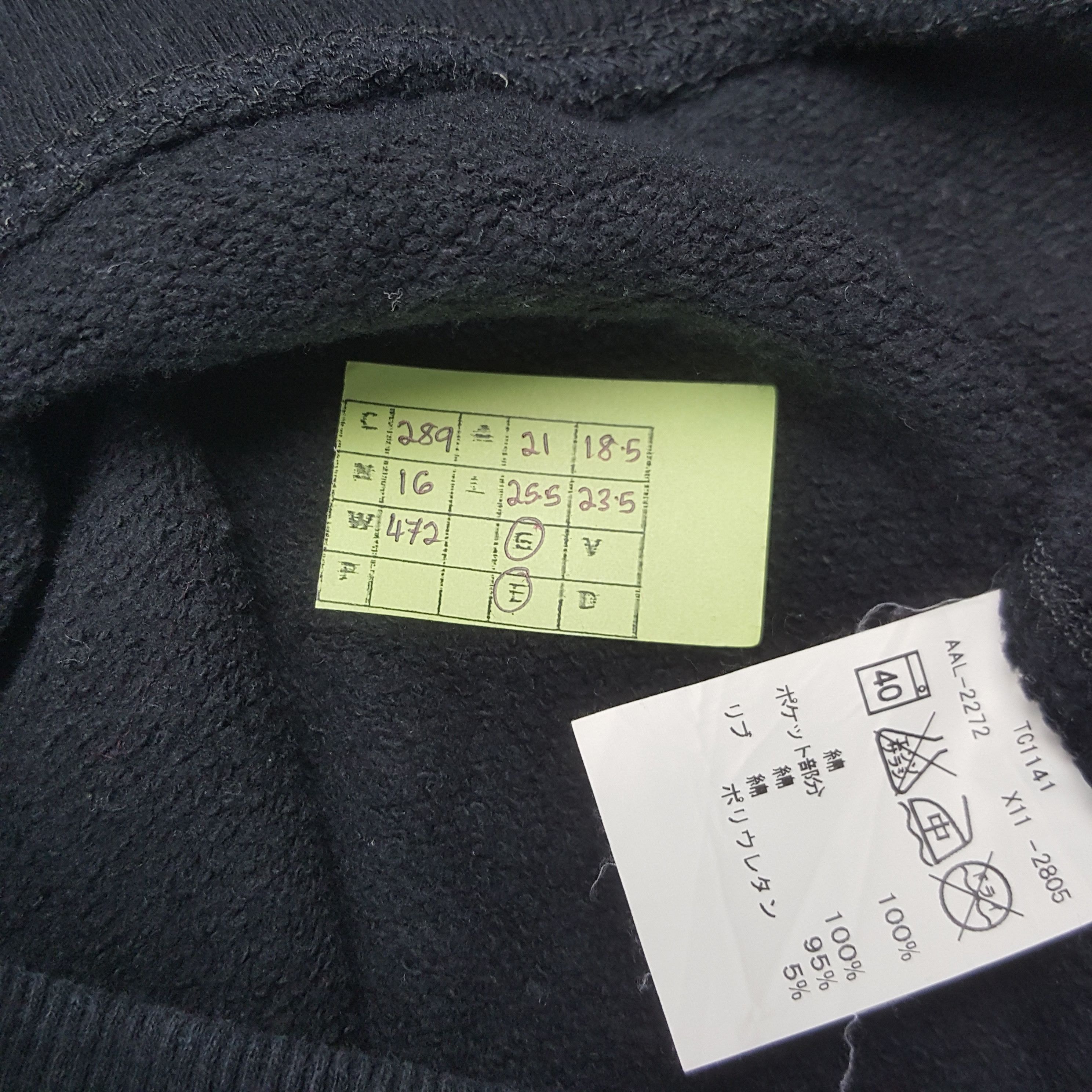 Alpha Industries × Vintage Vintage Alpha Industries Punk Style Sweatshirt C289N16 Size US M / EU 48-50 / 2 - 8 Thumbnail