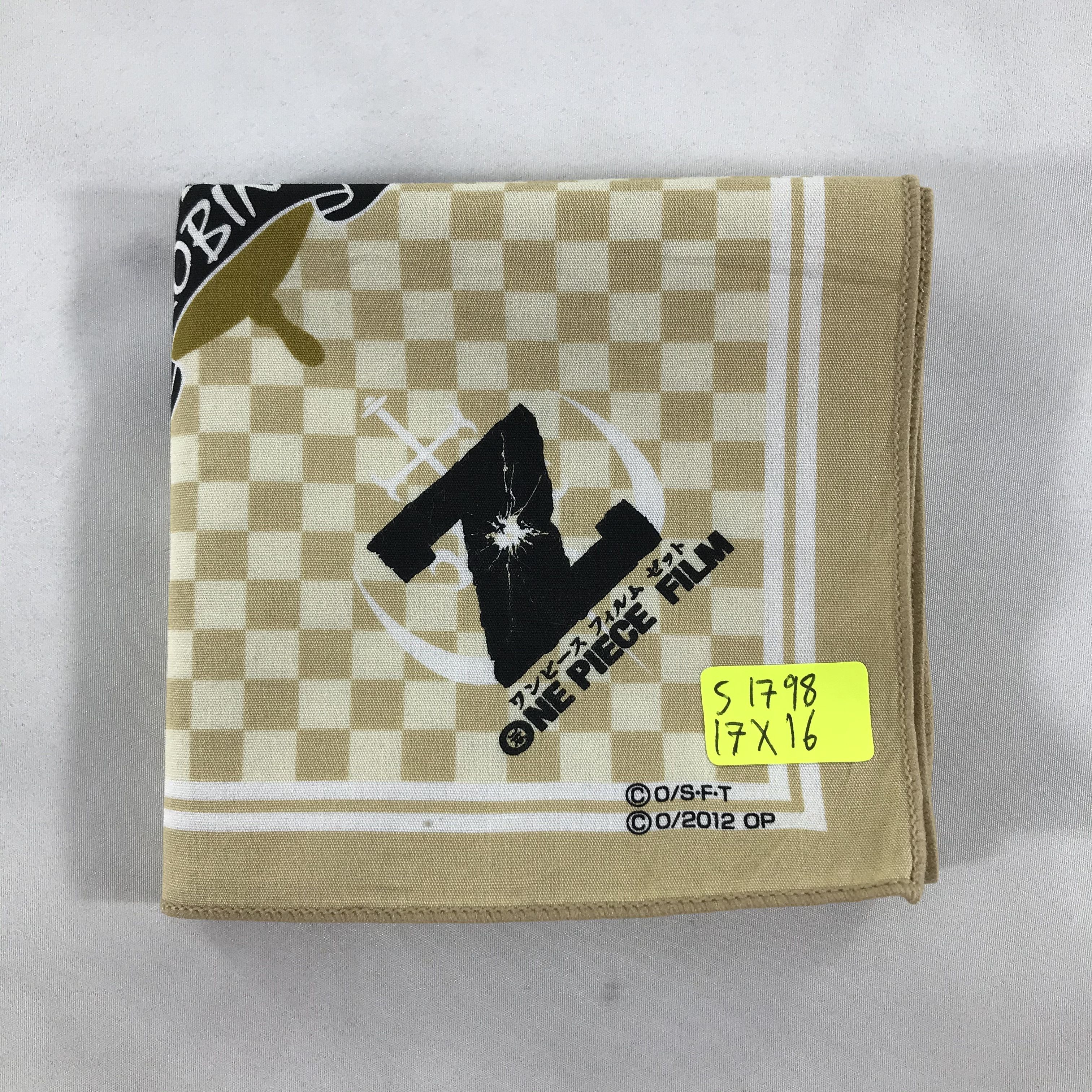One Piece × Vintage One Piece Bandana / Handkerchief / Neckerchief - S1798 Size ONE SIZE - 3 Thumbnail