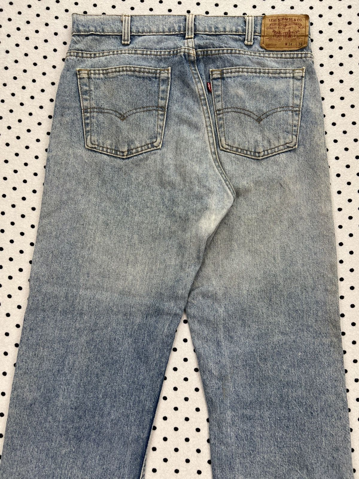 Levi's Vintage Levi’s 505 Dirty Distressed Jeans Size US 32 / EU 48 - 4 Thumbnail