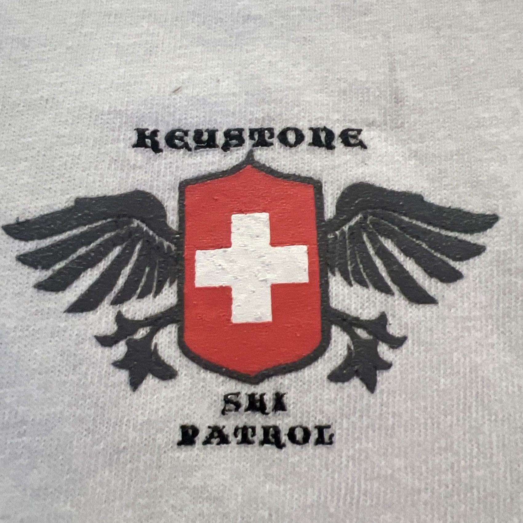 Anvil Keystone Ski Patrol Shirt Large White Colorado Graphics Double Sided Men’s T Size US L / EU 52-54 / 3 - 2 Thumbnail